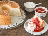 Strawberry Shortcake recipe Angel Food cake