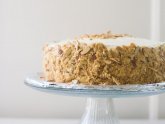 Toasted Almond Cream Cake recipe