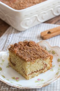 Ultimate Cinnamon Streusel Coffee Cake