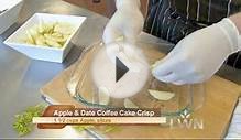 Apple and Date Coffee Cake Crisp