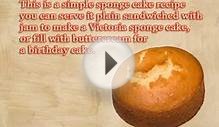 BASIC PLAIN SPONGE CAKE TUTORIAL VIDEO