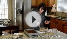 Chocolate Banana Cake Recipe Demonstration - Joyofbaking.com