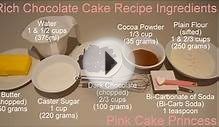 Chocolate Cake Recipe - Easy Cake How to by Pink Cake Princess