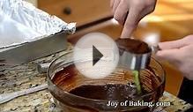 Cream Cheese Brownies Recipe Demonstration - Joyofbaking.com