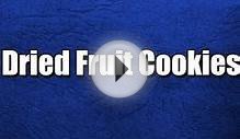 Dried Fruit Cookies - Fruit Recipes - Diabetic Recipes