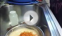 experiment: carrot cake (using french vanilla cake mix)