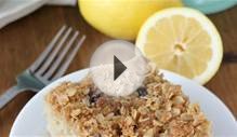 Gluten Free Blueberry Lemon Coffee Cake