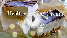 Healthy Vegan Coffee Cream Cake | ibringmotivation