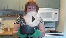 How To Ice An Angel Food Cake Using An Easy Icer!