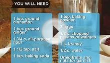 How to Make a Fruitcake
