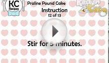 Praline Pound Cake - Kitchen Cat