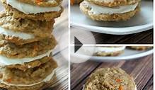 Recipe for Carrot Cake Sandwich Cookies with Cream Cheese