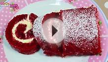 Red Velvet Cake Recipe | Cake Roll | Homemade Easy Dessert