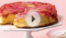 Rhubarb Upside-Down Cake