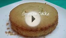 Sponge Cake in Microwave Oven in Easy Way (కేకు