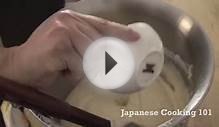 Sponge Cake Recipe - Japanese Cooking 101