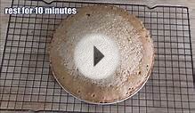Steamed Cake Recipe - Honey Molasses Cake - Whole Wheat