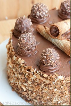 everyone knows exactly how wonderful Ferrero Rocher candies are, so that you don’t require me personally letting you know that this cake is good!